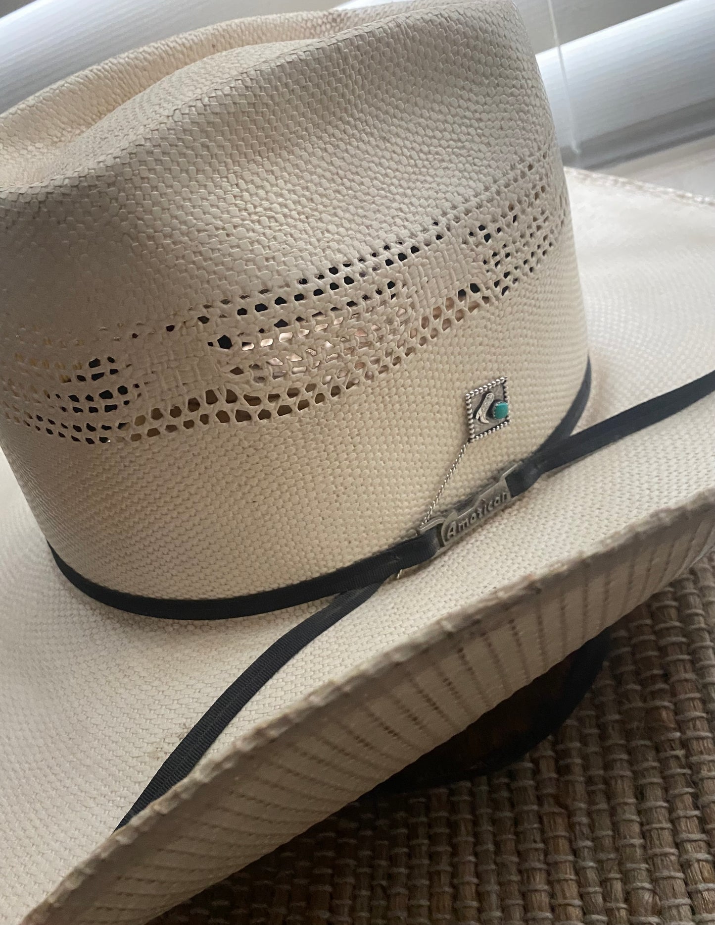 Cowgirl hat pin