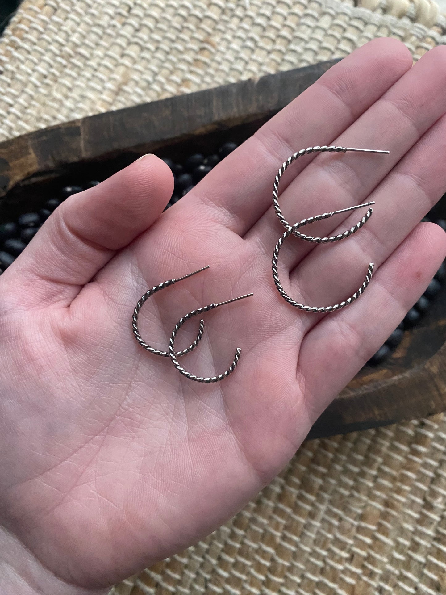 Rope style hoops