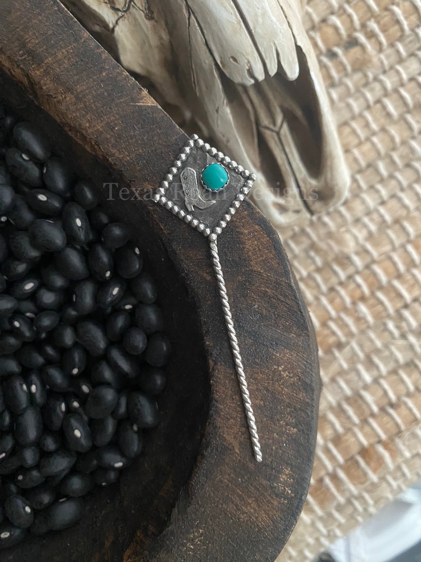 Cowgirl hat pin