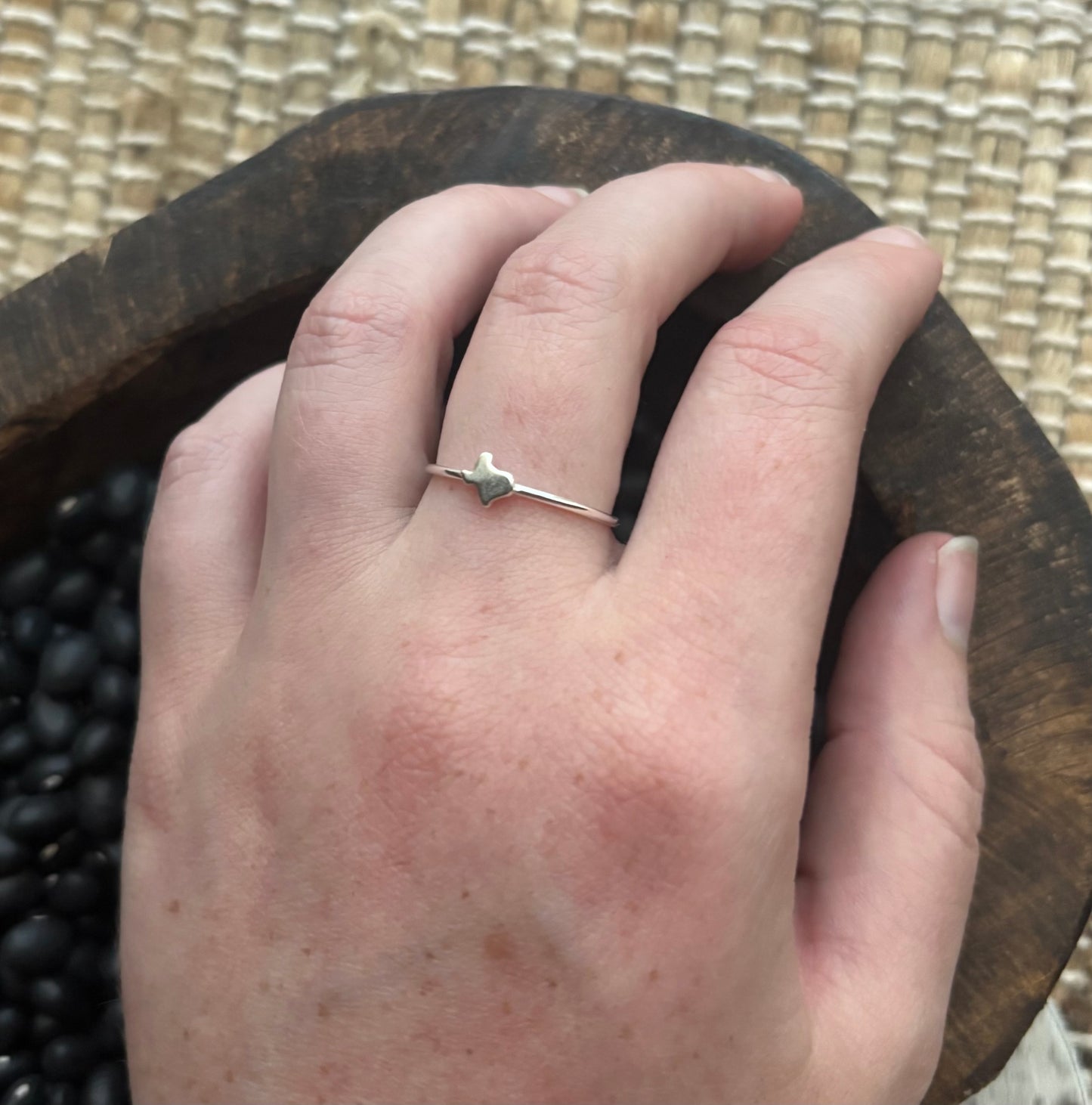 Mini Texas stacker ring