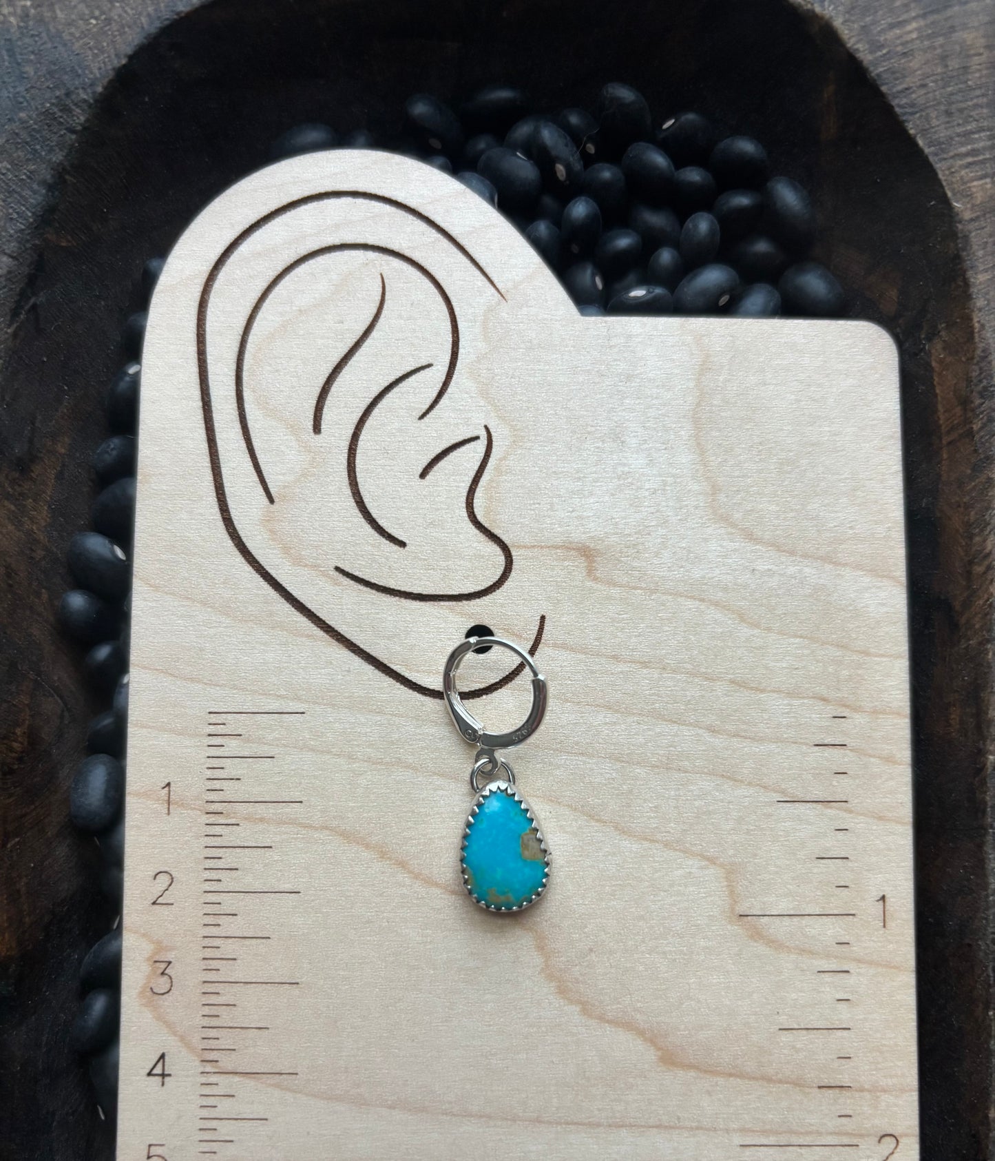 Sonoran huggie earrings
