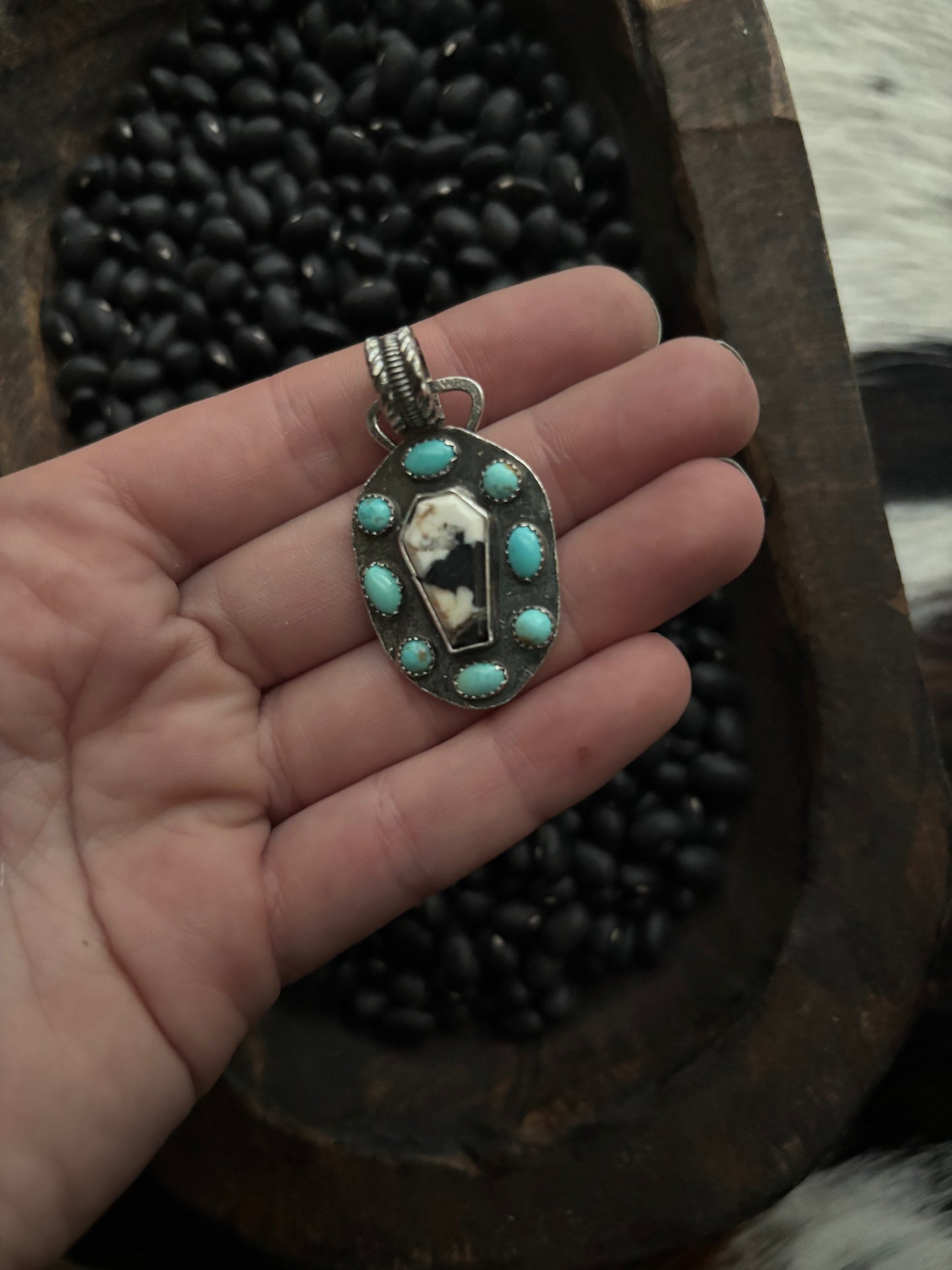 Coffin pendant