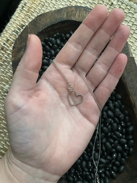 Rope Heart Necklace