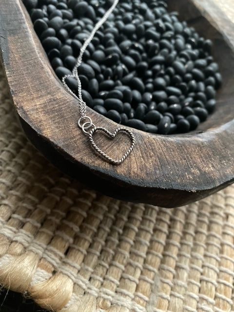 Rope Heart Necklace