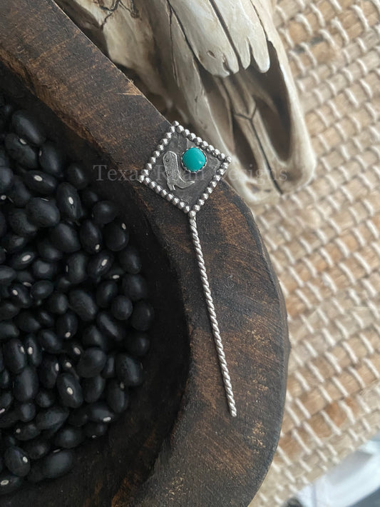 Cowgirl hat pin