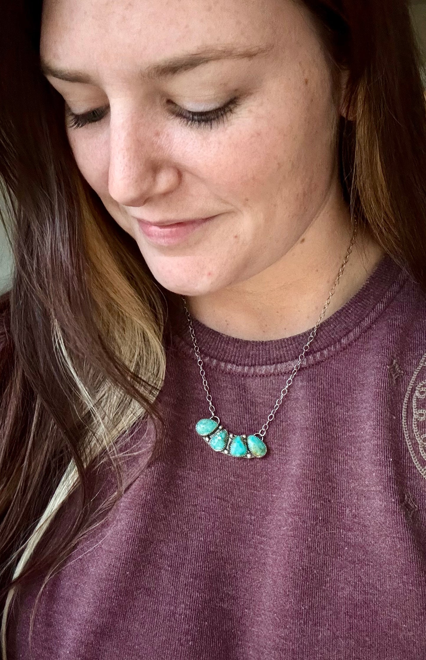 Pilot mountain necklace