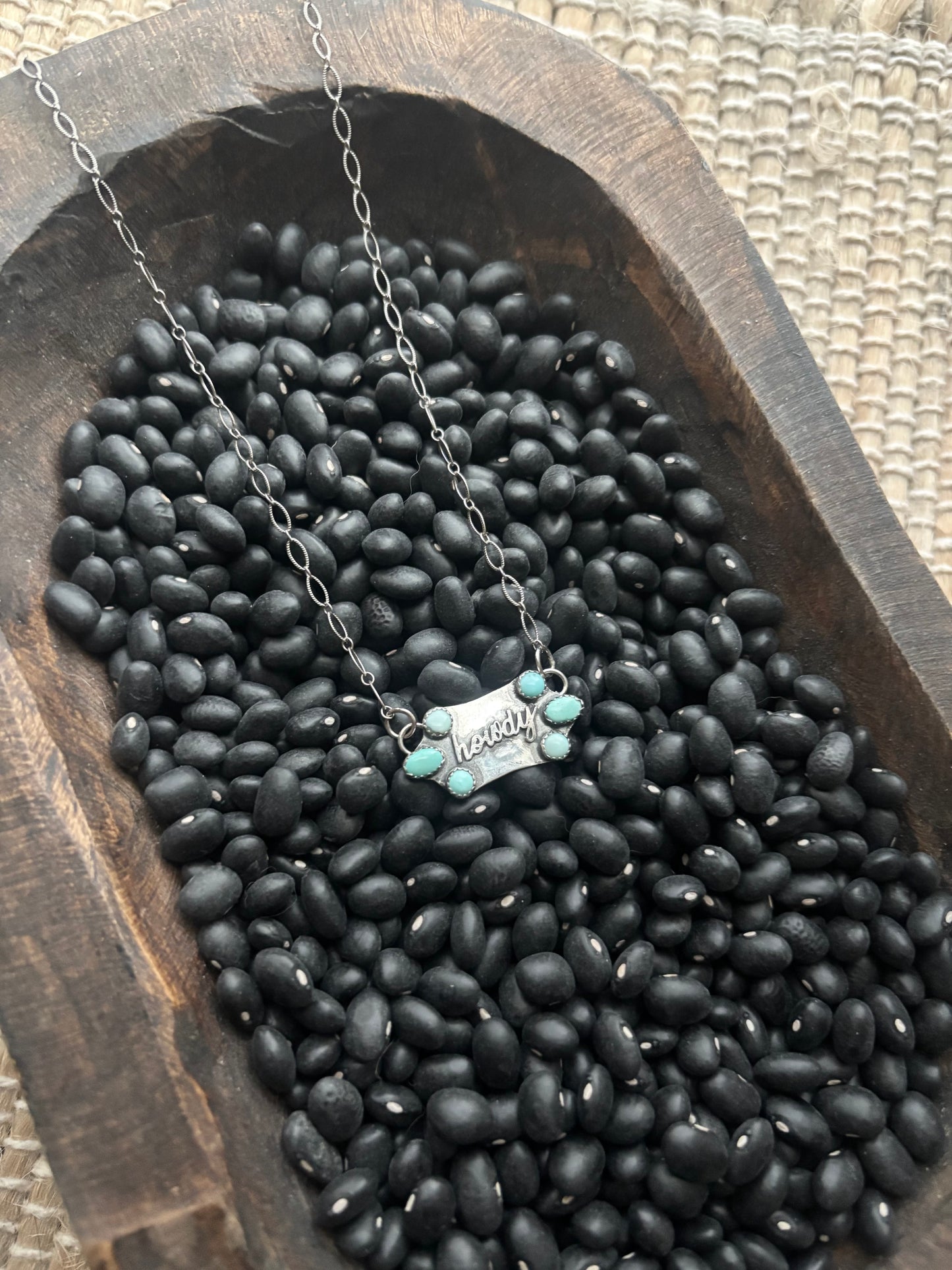 Howdy necklace