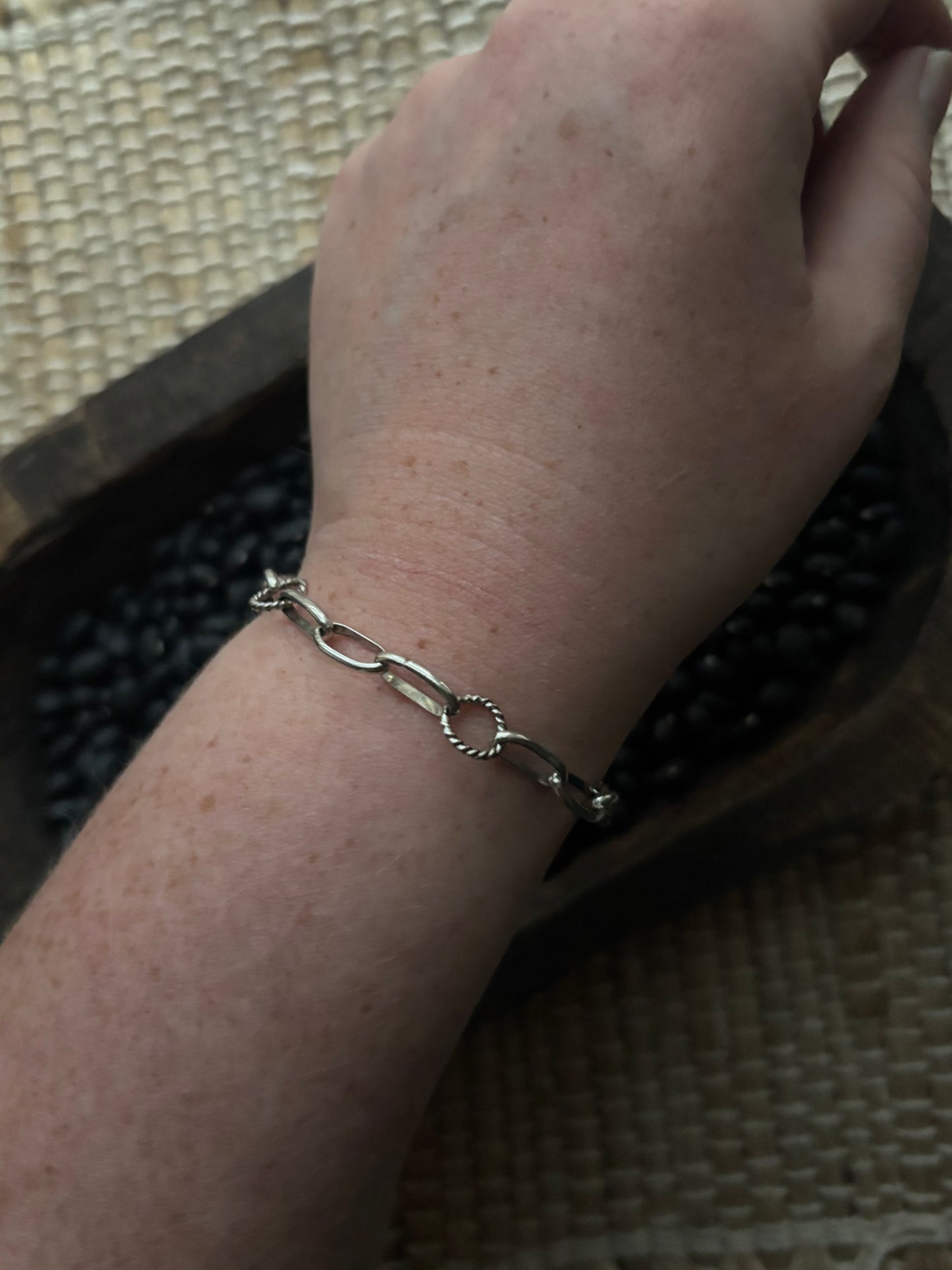 Chain link bracelet